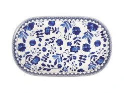 Darcy Oval Platter 37x23cm Floral Gift Boxed