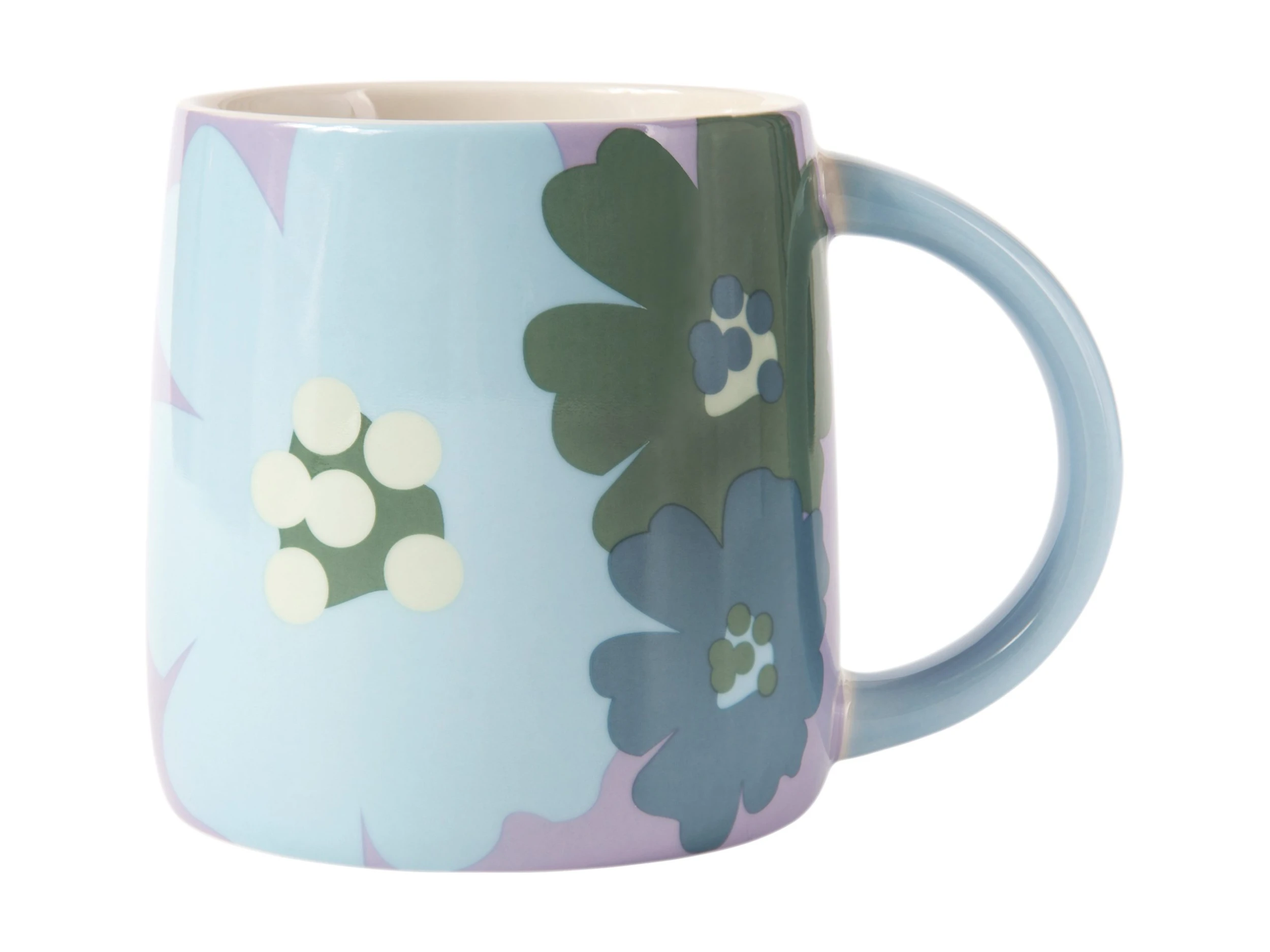 Power Pop Daisy Mug 370ML Lilac 1 Power Pop Daisy Mug 370ML Lilac