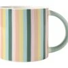 Power Pop Stripes Mug 400ML Sage