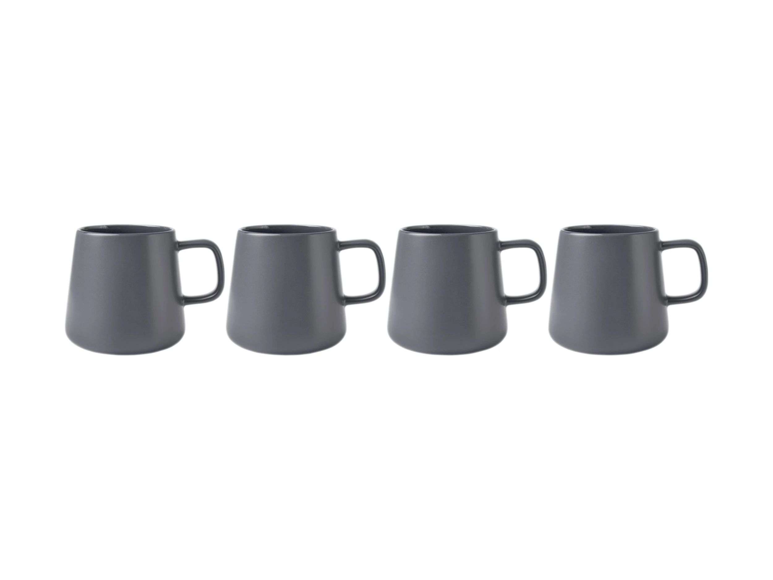 Blend Sala Mug 375ML Set Of 4 Charcoal Gift Boxed 2 Blend Sala Mug 375ML Set Of 4 Charcoal Gift Boxed - Image 2