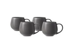 Concorde Mug 475ML Set Of 4 Charcoal Gift Boxed