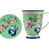 Gabby Malpas Jardin Mug & Coaster Set 300ML Camelia Gift Boxed