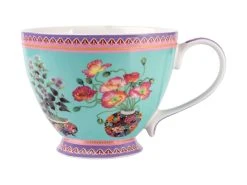 Gabby Malpas Jardin Footed Cup 400ML Poppy Gift Boxed