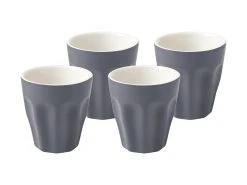 Blend Sala Espresso Cup 100ML Set Of 4 Charcoal Gift Boxed 5 Blend Sala Espresso Cup 100ML Set Of 4 Charcoal Gift Boxed -Table Accents Shop IB0007 A1