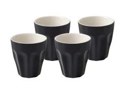 Blend Sala Espresso Cup 100ML Set Of 4 Black Gift Boxed -Table Accents Shop IB0011 A1
