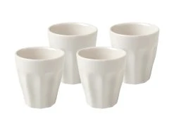 Blend Sala Espresso Cup 100ML Set Of 4 White Gift Boxed -Table Accents Shop IB0012 A1