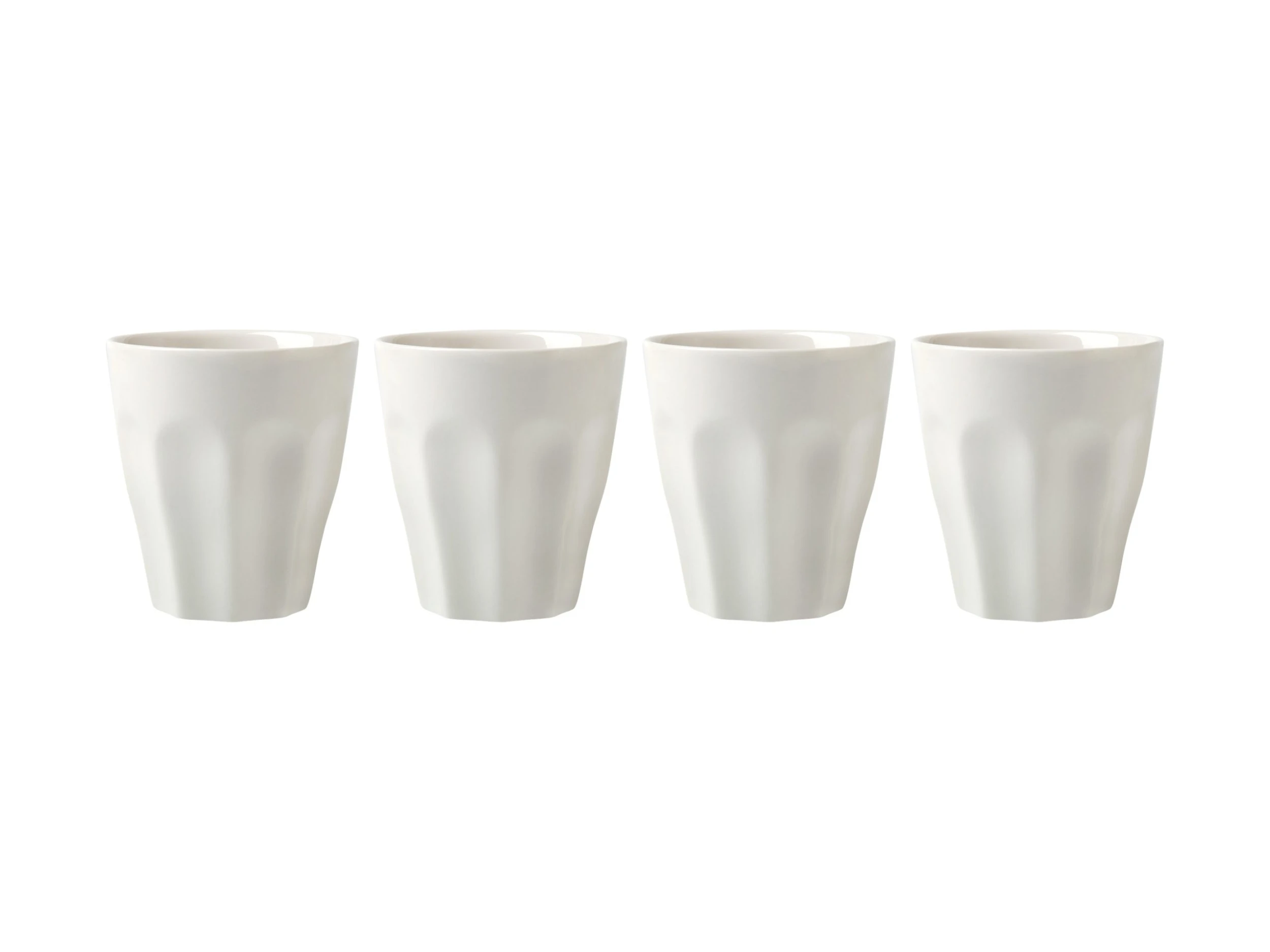 Blend Sala Latte Cup 265ML Set Of 4 White Gift Boxed 2 Blend Sala Latte Cup 265ML Set Of 4 White Gift Boxed - Image 2