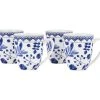 Darcy Coupe Mug 420ML Set Of 4 Floral Gift Boxed
