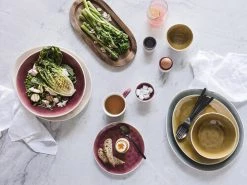 Artisan Plate 20cm Turmeric -Table Accents Shop artisan lifestyle 1 4 1