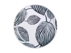 Panama Side Plate 20cm White & Grey