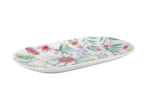 Royal Botanic Gardens Native Blooms Oval Platter 37x23cm Gift Boxed 3 Royal Botanic Gardens Native Blooms Oval Platter 37x23cm Gift Boxed - Image 3