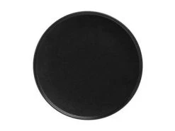 Caviar Black High Rim Plate 26.5cm -Table Accents Shop ax0073 5