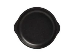 Caviar Black Plate With Handle 15.5x17cm -Table Accents Shop ax0076 5