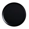 Caviar High Rim Platter 28cm Black