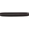Caviar Oblong Platter 40x12.5cm Black