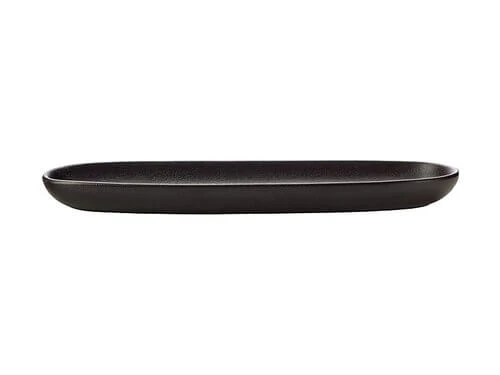 Caviar Oblong Platter 40x12.5cm Black 1 Caviar Oblong Platter 40x12.5cm Black