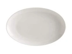 White Basics Oval Plate 25x16cm -Table Accents Shop ax0393 2