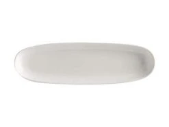 White Basics Oblong Platter 30x9cm -Table Accents Shop ax0399 2