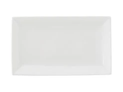 White Basics Rectangular Platter 27x16cm