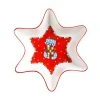 Donna Sharam Wonderland Star Dish 16cm Red Gift Boxed