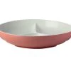 Mezze Divided Platter 32cm Coral Gift Boxed