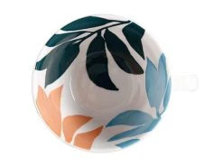 Andalusia Jumbo Mug 540ML Leaf Cyan -Table Accents Shop bi0627 top