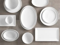 Caviar White Oval Plate 30x22cm 5 Caviar White Oval Plate 30x22cm -Table Accents Shop caviar 1 3