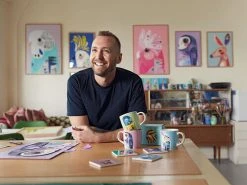 Pete Cromer Mug 375ML Kangaroo 5 Pete Cromer Mug 375ML Kangaroo -Table Accents Shop cromer2 3 4