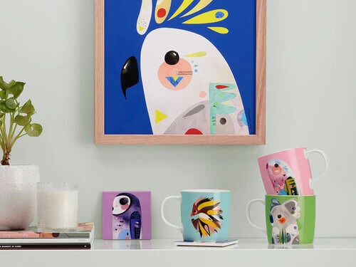 Pete Cromer Mug 375ML Cockatoo 2 Pete Cromer Mug 375ML Cockatoo - Image 2