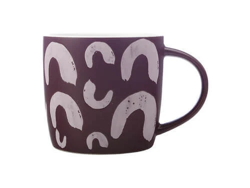 Macaroni Mug 440ML Purple 2 Macaroni Mug 440ML Purple - Image 2