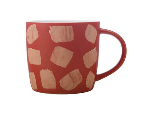 Macaroni Mug 440ML Terracotta 2 Macaroni Mug 440ML Terracotta - Image 2
