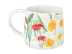 Royal Botanic Gardens Native Blooms Mug 350ML Eucalypts -Table Accents Shop di0373 side