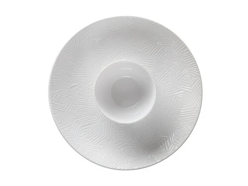 Dune Chip & Dip 30cm White Gift Boxed 1 Dune Chip & Dip 30cm White Gift Boxed