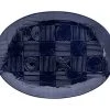Arc Oval Platter 41x30cm Indigo Blue Gift Boxed