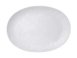 Arc Oval Platter 41x30cm White Gift Boxed