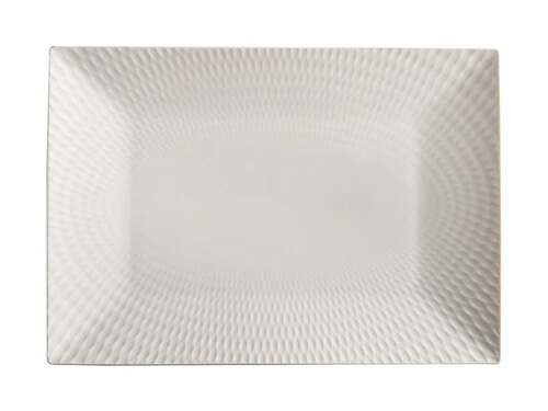 White Basics Diamonds Rectangular Platter 25x18cm Gift Boxed 1 White Basics Diamonds Rectangular Platter 25x18cm Gift Boxed