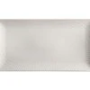 White Basics Diamonds Rectangular Platter 35x19cm Gift Boxed