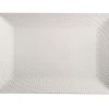 White Basics Diamonds Rectangular Platter 36x25cm Gift Boxed