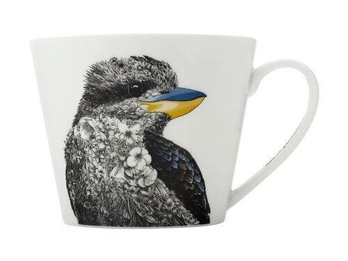 Marini Ferlazzo Birds Mug 450ML Sqt Laughing Kookaburra 1 Marini Ferlazzo Birds Mug 450ML Sqt Laughing Kookaburra