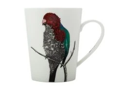 Marini Ferlazzo Birds Mug 450ML Tall Australian King Parrot