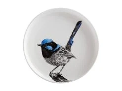 Marini Ferlazzo Birds Plate 20cm Superb Fairy-wren