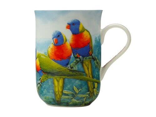 Birds Of Australia 10 Year Anniversary Mug 300ML Lorikeet 1 Birds Of Australia 10 Year Anniversary Mug 300ML Lorikeet