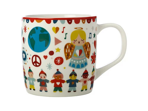 Festive Friends Mug 375ML Peace Gift Boxed 1 Festive Friends Mug 375ML Peace Gift Boxed