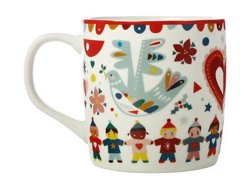 Festive Friends Mug 375ML Peace Gift Boxed 2 Festive Friends Mug 375ML Peace Gift Boxed - Image 2