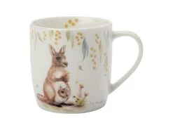 Sally Howell Mug 340ML Kangaroo Joey Gift Boxed