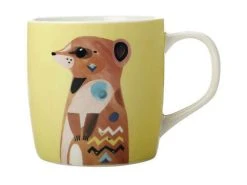 Pete Cromer Wildlife Mug 375ML Meerkat Gift Boxed -Table Accents Shop dx0915 2