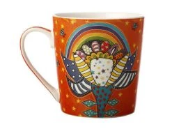 Donna's Garden Mug 350ML Lovely Lily Tin Gift Boxed -Table Accents Shop dx1016 1f