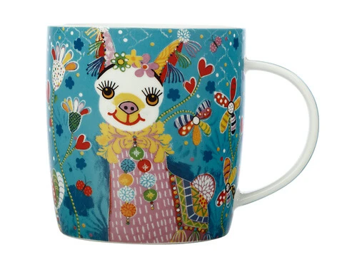 Donna Sharam Rainbow Jungle Mug 370ML Lively & Lovely Gift Boxed 1 Donna Sharam Rainbow Jungle Mug 370ML Lively & Lovely Gift Boxed