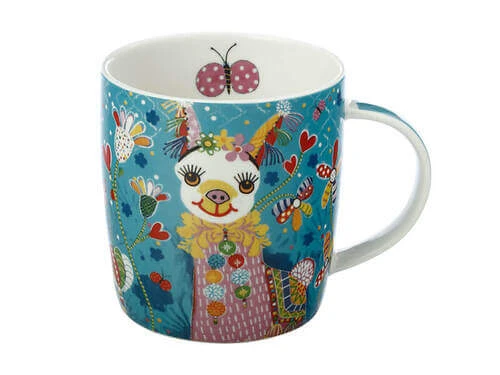 Donna Sharam Rainbow Jungle Mug 370ML Lively & Lovely Gift Boxed 2 Donna Sharam Rainbow Jungle Mug 370ML Lively & Lovely Gift Boxed - Image 2