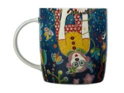 Donna Sharam Rainbow Jungle Mug 370ML Swinging Around Gift Boxed -Table Accents Shop dx1052 1f